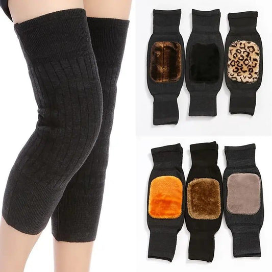 Unisex Wool Warm, Cozy And Comfortable Socks Knee Warmer Pack Of 2