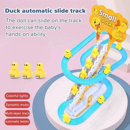 Baby Duck Climbing Stairs Toy For Kids - Hamda.Store