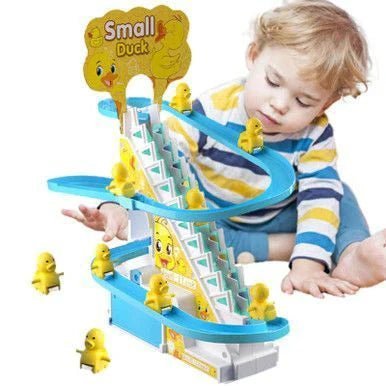 Baby Duck Climbing Stairs Toy For Kids - Hamda.Store