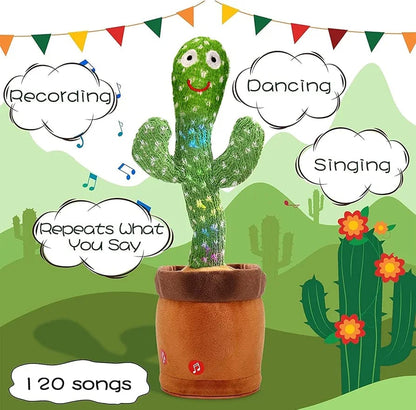 Dancing Cactus Toys For Kids Rechargeable. - Hamda.Store