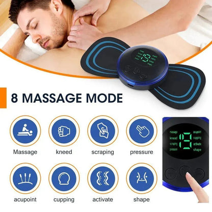 EMS Butterfly Portable Neck Massager - Hamda.Store