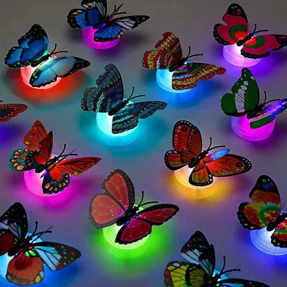 LED Butterfly Night Light Pack Of (6 Pcs) - Hamda.Store