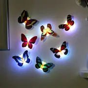 LED Butterfly Night Light Pack Of (6 Pcs) - Hamda.Store